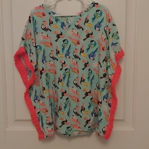 Cat and jack parrot cover up